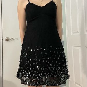 Abercrombie & Fitch Black Beaded Dress